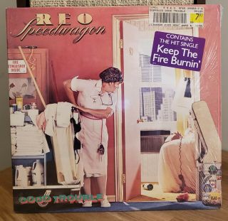 Reo Speedwagon Vinyl Lp Good Trouble 1982 Epic Records In Shrink W/ Hype Sleeve