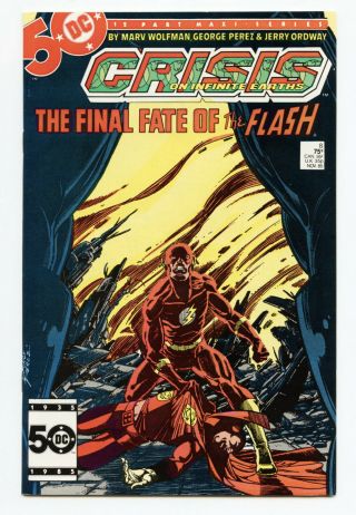 Crisis On Infinite Earths 8 Vol.  1 - 1985 - D.  C.  - Death Of The First Flash Nm/m