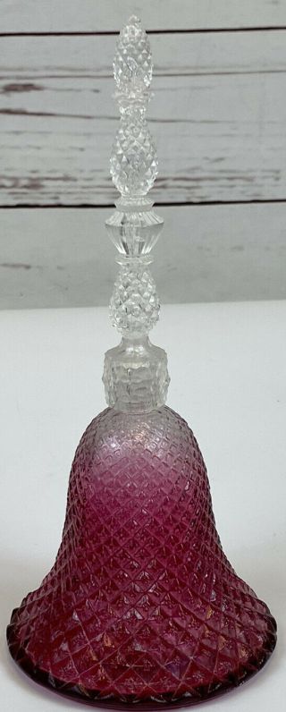 Avon Pink Bottle Rosepoint Bell Charisma Cologne Empty 1970 