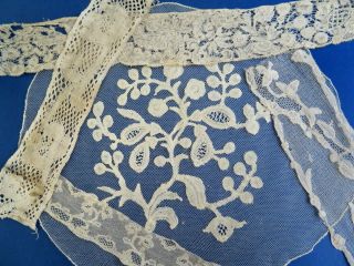 A Group Of 18th Century Hand Made Lace Collector 