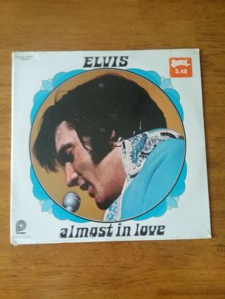 Vintage - Elvis - Almost In Love Vinyl 33 Lp - Rca Records 1970