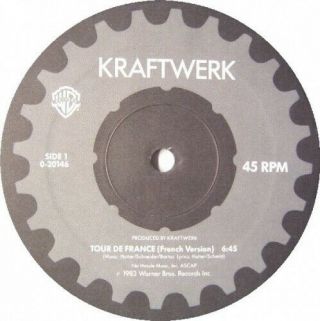 Kraftwerk Tour De France 12 " Vinyl Warner Bros Reissue Francois K
