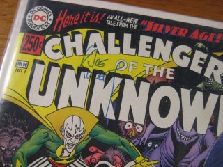 Wow CHALLENGERS OF THE UNKNOWN 1 SIGNED BY JOE KUBERT 2