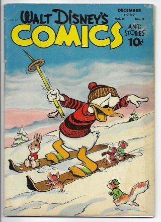 1947 Dell Walt Disney Comics And Stories 87 Vg/f 5.  0