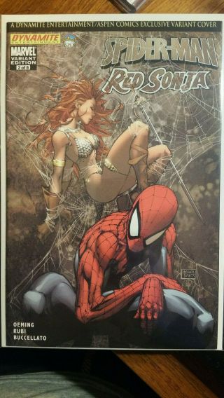 Spider - Man Red Sonja 2 | Very Rare Variant | Only 3000 | Turner Cover | 300