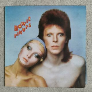 David Bowie ‎– Pinups 1973 Rca Victor Uk Rs1003 Vinyl Record Album Ex,  Inner