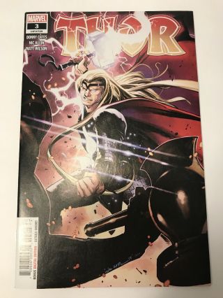 Thor 3 Marvel 1st Print Black Winter Donny Cates Marvel 2020