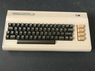Commodore 64 Vintage Personal Computer Cleaned And