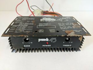 Vintage Rockford Fosgate The Punch 45 Mosfet Amp 1st Gen Old School Fully