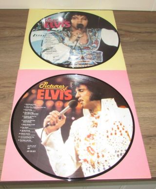 Elvis Presley 2 X Picture Disc Lp 