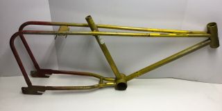 Vintage Sears Screamer Boys Muscle Bike Frame Murray Banana Bicycle