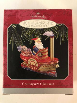 Hallmark Keepsake 1998 Cruising Into Christmas Christmas Ornament