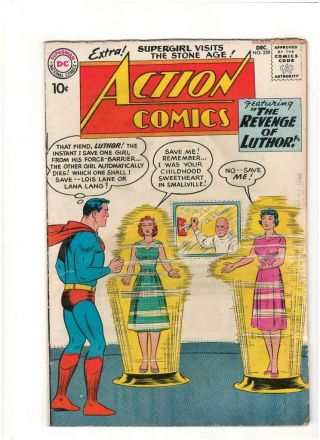 Action Comics 259 Dc 1959 Superman 5.  0