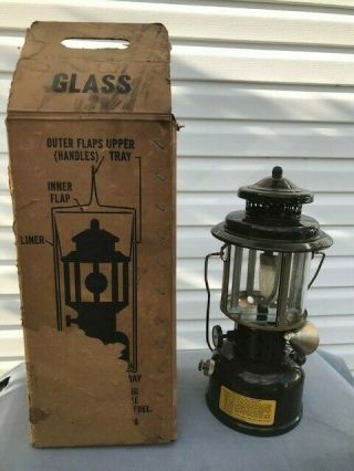 Vintage King - Seeley Thermos Co.  Us Military Gas Camp Lantern 1963 Coleman