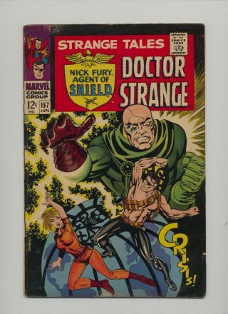 Strange Tales 157 - Marvel - 1967 - Fn -,