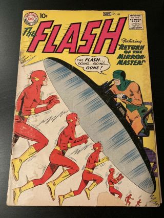Flash 109 Second 2nd Appearance Of Mirror Master Dc Comics Silver Age