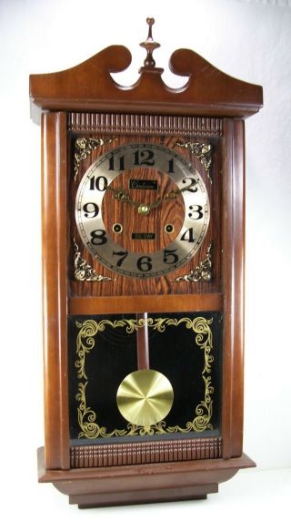 Vintage Centurian 35 Day Key Wound Wall Clock