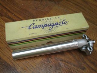 Vintage Campagnolo Record 27.  4 X 210 Seat Post / Pillar - Nos Take Off W/ Box