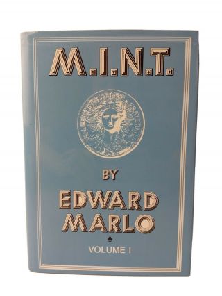 Vintage 1988 M.  I.  N.  T.  Volume 1 By Edward Marlo - 1st Ed.  Hcdj - Scarce