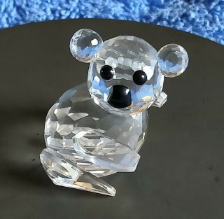 Swarovski Crystalline Koala Bear Facing Right - Collectible