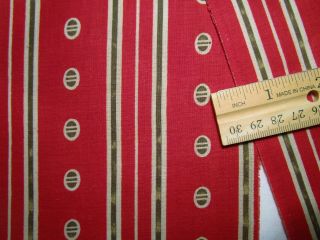 Antique Fabric Strip/scrap 1800 