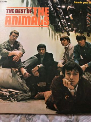 The Best Of The Animals Vinyl Lp Mgm Records Stereo Eric Burdon