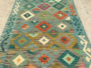 305 Antique NOMADIC rukorsi Kilim Unique rug 100 handmade size: 4.  10 x 3.  4 feet 3