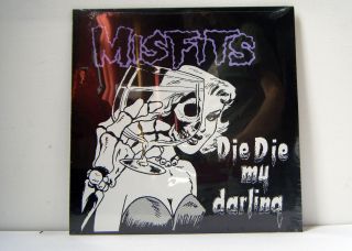 Misfits 12 Inch Vinyl Ep Die Die My Darling 1987 Plan 9 Re Vinyl