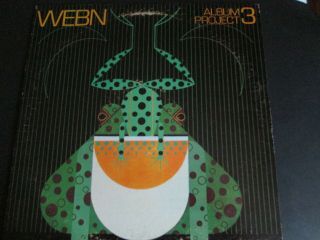 Webn - 102.  7 Cincinnati Ohio Album Project 3 Label Album Record 33 1/3 Rpm Lp