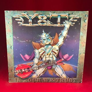 Y&t In Rock We Trust 1984 Uk Vinyl Lp