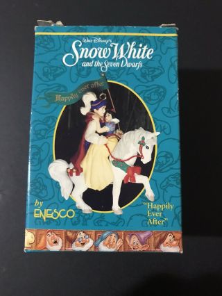 Snow White Happily Ever After Enesco Ornament Walt Disney 3” Limited Edition