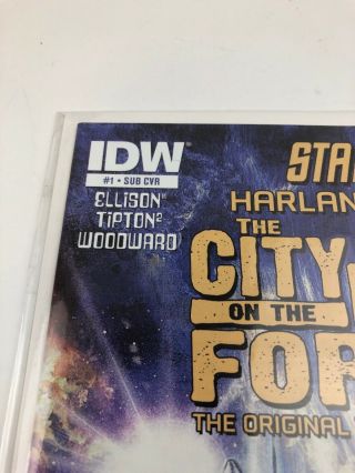 Star Trek Harlan Ellison ' s The City On The Edge Of Forever Set Of 5 IDW Comics 2