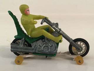 Vintage Redline Era Hotwheels 1972 Rrrumblers Devils Deuce (green) Lime Rider