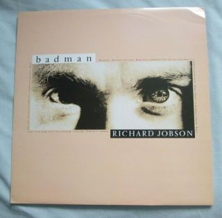 Richard Jobson - Bad Man - Uk Rare 12 " Single - Ex (the Skids)
