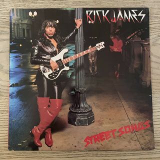 Rick James - Street Songs - Vinyl Lp 1981 - Uk Motown Release