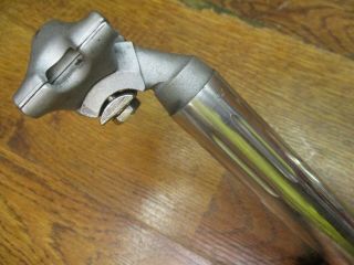 VINTAGE CAMPAGNOLO RECORD 27.  2 x 210 FLUTED SEAT POST / PILLAR - 2