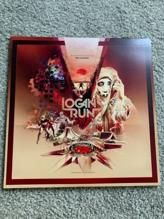 Logans Run 2lp Colored Limited Vinyl Score Mondo Record
