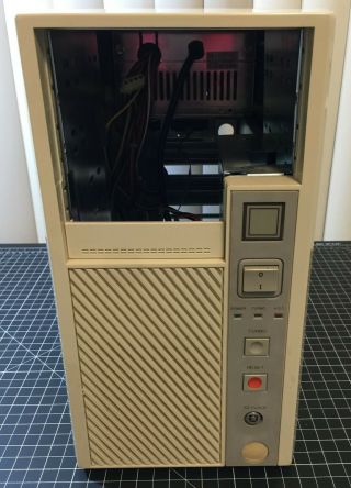 Vintage 386/486 Style Baby At Pc Case W/ Power Supply