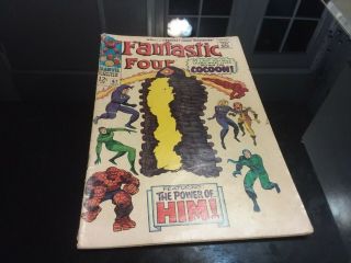 Fantastic Four 67 1967 1st App.  Him (warlock) Marvel