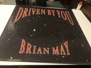 Queen Brian May Driven By You 12”ps 1991 Vinyl Maxi