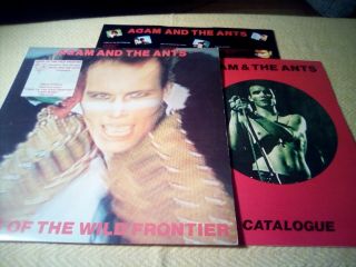 Adam And The Ants - Kings Of The Wild Frontier - 1980 12 " Lp With Booklet Ex/ex