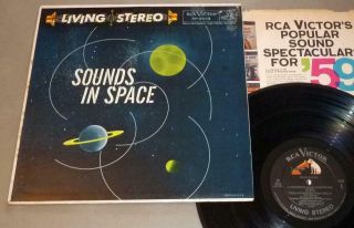 Sounds In Space Lp Various Artists - Rca Victor " Living Stereo " Sp - 33 - 13 (1958)