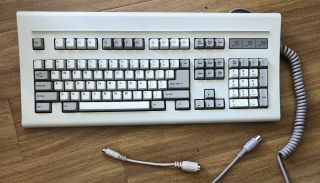 Chicony 5161 Vintage Keyboard (alps Skcm Pine White),  Adapter