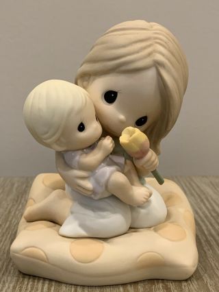 Precious Moments “a Mother’s Loving Touch Is A Gift From God” 740060 W/ Box