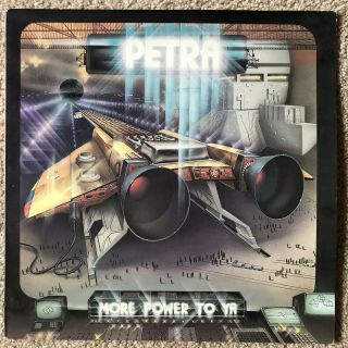 Petra More Power To Ya Lp 1982 Star Song ‎ssr0045 Variant Excellent/ Near -