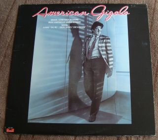 American Gigolo (giorgio Moroder) Near Canada Stereo Lp (1980)