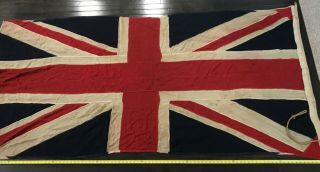 Antique Vintage Distressed Ww1 Ww2 British Great Britain Union Jack 8 