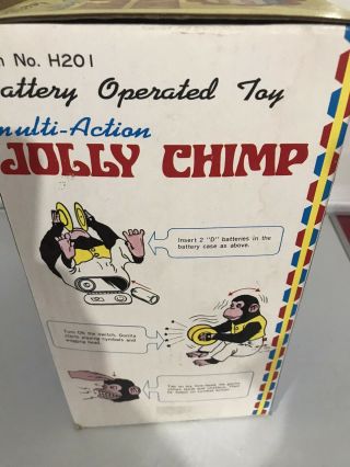 Vintage Jolly Chimp Battery Oparated Toy 2