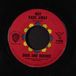 Dick & Deedee: Not Fade Away / The Gift 45 Oldies
