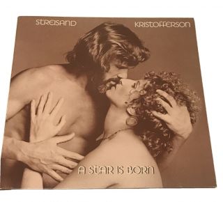 Barbra Streisand/kris Kristofferson A Star Is Born Vinyl Lp Album 1976 Columbia